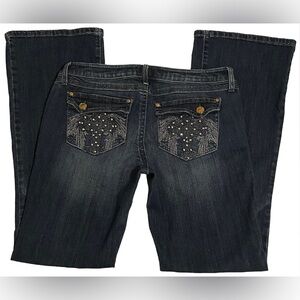 Wrangler Rock 47 Ultra Low Rise Women’s Jeans Size 11 x 34